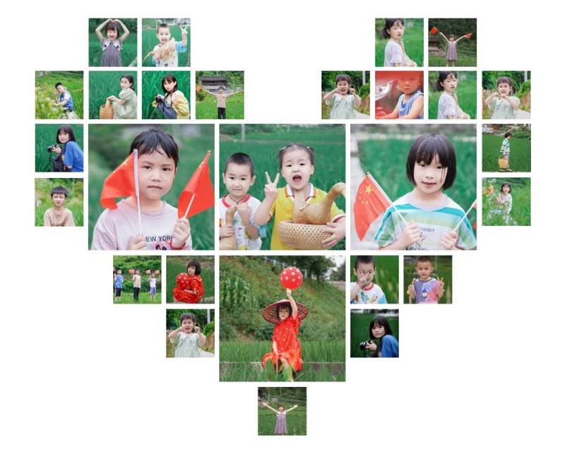 实践团队为农村少年儿童拍摄的写真。77779193永利官网供图